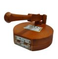 Handcrafted Wooden Roti Maker - Elevate Your Culinary Experience with an Authentic Chapati Press for Perfect Rotis - Master the Art of Roti Making with Precision and Flair - Premium Quality Wood Crafted Roti Roller for Irresistible Homemade Delights. 