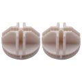 20 Pcs Grid Cube Connector ABS Connectors For Wire Shelving (White). 