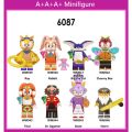 Lego Minifigures Metal Sonic Anime Cartoon Building Blocks Kids Toys. 