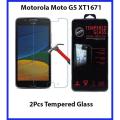 2Pcs Motorola Moto G5 XT1671 Tempered Glass Screen Protector Polish Glass For Motorola Moto G5 XT1671. 