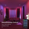 WiFi Smart LED Light Bulb Multicolor LUMIMAN Compatible with Alexa and Google Home A19 7.5W. 