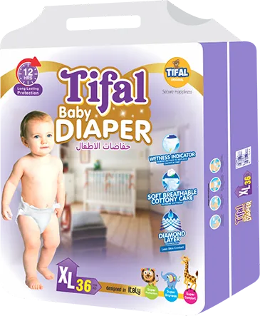 Tifal%20Baby%20Diapers%20with%20Teddy%20Baby%20Wipes%20%7C%20Tifal%20Baby%20Diapers%20XL%20Size%20(XLarge)%2036%20Pcs%20Economy%20Pack%20with%20Teddy%20Baby%20Wipes%20%7C%20Ideal%20for%20Babies%20Weighing%2014%20KGs%20and%20Up%20%7C%20Premium%20Diapers%20and%20Wipes%20Combo%20for%20Maximum%20Comfort%20-%20Image%203