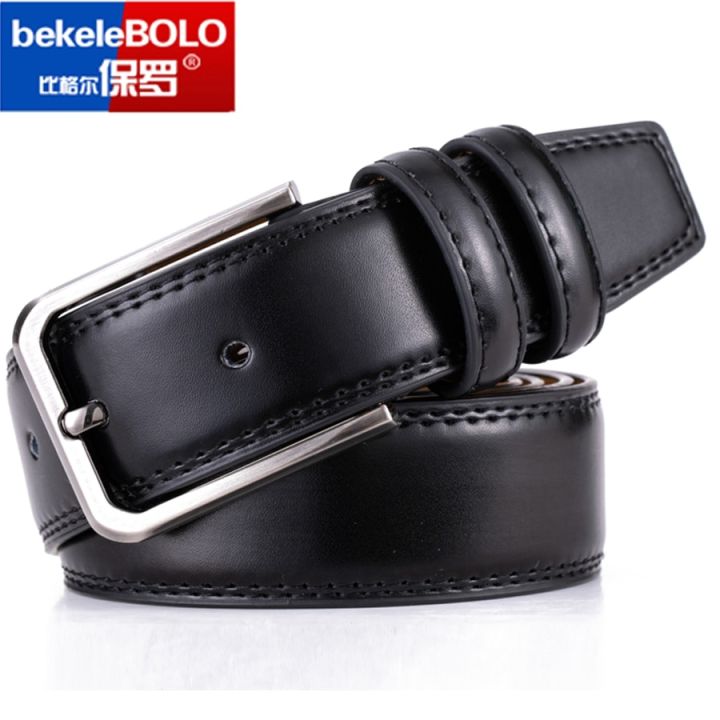Dropshipping Fashion Men Belts Genuine Leather Luxury Designer Brown Vintage Waist Belt For Jeans Cinturon Cowboy Hombre