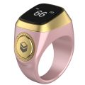 New Digital Tasbih Ring with Tally Counter Prayer Time Vibration Reminder, and Waterproof Design. 