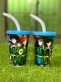 Kids Juice STRAW CUP , CARTOON CUP , SIPPING CUP FOR KIDS , KIDS STRAW CUP ,CUP  , KIDS TOY , CUP FOR KIDS  , BARBIE DOLL , BEN 10 ,  ROBIN HOOD ,  KIDS CUP   WHOLSALE AVAILABLE. 