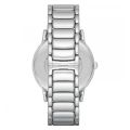 Emporio Armani Silver Steel Strap Blue Dial Men's Watch- AR11089. 