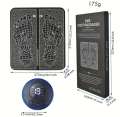 EMS Foot Massager Pad Improve Blood Circulation Relieve Ache Pain USB Rechargeable. 