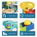 Marble Run Blocks Variable Sliding 66 pieces 6688-91A Lego Track Race. 