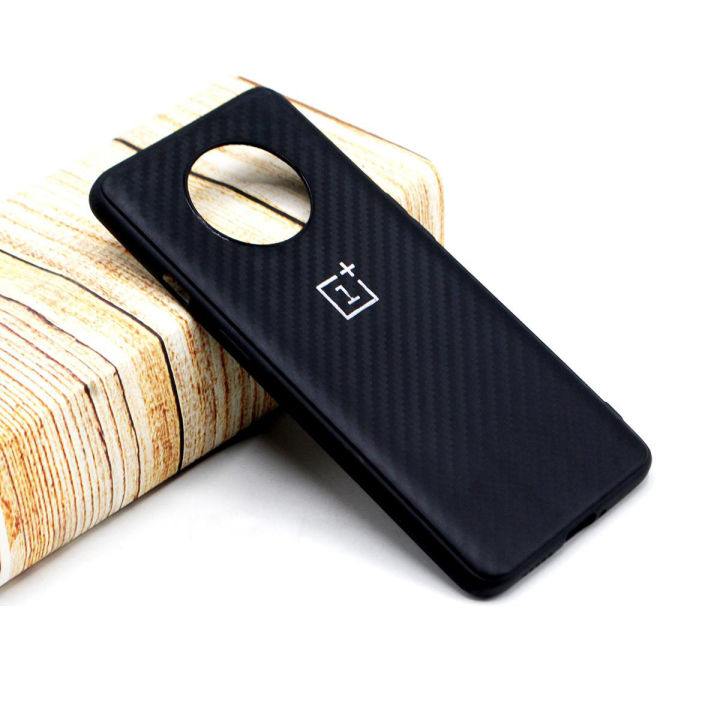 Daraz Cover For One Plus 7t OnePlus 7T Plain Back Cover Soft Black