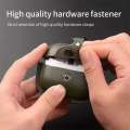 Protective Leather Case for Samsung Galaxy Buds 3/3 Pro with Lock and Metal Clasp. 