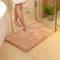 Anti-Slip Microfiber Doormat Solid Color Non-Slip Area Rug Carpet Shaggy Soft Bath Floor Mat for Home Kitchen Bedroom. 