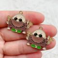 10pcs Cartoon Anime Character Enamel Charms Earring endant for aking IY eychain elace rip Oil etal Jewelry Accessories. 