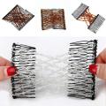 Hair Combs, Magic Hair Clip Beads Stretchy Double Comb Hair Disk with Elastic by Hair Double Comb for Thick for Women Girls Hair Accessory. 