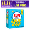 Sufi Canola Cooking Oil 1Ltr x 5 Poly Bag. 