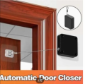 Punch-free Automatic Door Closer Closing Sliding Latch No Punching Automatic Door Lock Sliding Doors Stickers Home Closers 1000g. 