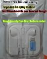 Apple iPhone 7,8, plus handsfree lightning jack sound bar handsfree With Mic volume. 