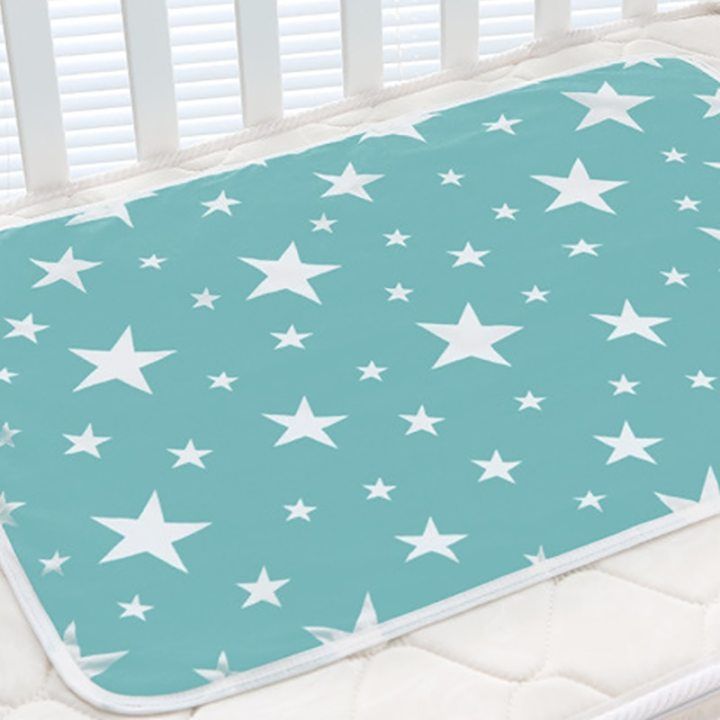 3%20Pcs%20Infant%20Baby%20Diaper%20Changing%20Mat%20Bed%20Protector%20Waterproof%20Urineproof%20Baby%20Godri%20Sojni%20Cotton%20With%20Foam%20Sheet%20with%20Plastic%20Back%20Baby%20Accessories%20-%20Image%202