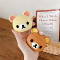 Cute Rilakkuma AirPod Pro Case 1 2 3rd Generation 2021 Soft Silicone Cover For airpods Headset Charging Box Protection Shell. 
