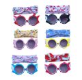 Children's Sunglasses Fashion with Turban Headband Set different style Outdoor Sun Protection Eyewear. 