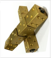 Qura-e-Ramal - Brass Ramal Dice. 