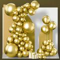24 Inches pack of 10 Metallic Shiny Balloons for Birthday Party/Decorations, Weddings, Baby/Bridal Shower, Anniversary Party, Welcome Party Balloons Set Birthday Accessories.. 