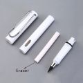 01 Pc Everlasting Pencil Infinity Pencil, Never-Ending Pencil with Eraser, Inkless Magic Pencils, Portable Reusable Erasable Writing Pencil (1 Pc). 