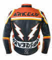 HDMM Cowhide Leather Jacket, Mickey Rourke Biker Jacket for Men Harley Davidson Jacket Arizona Jacket. 
