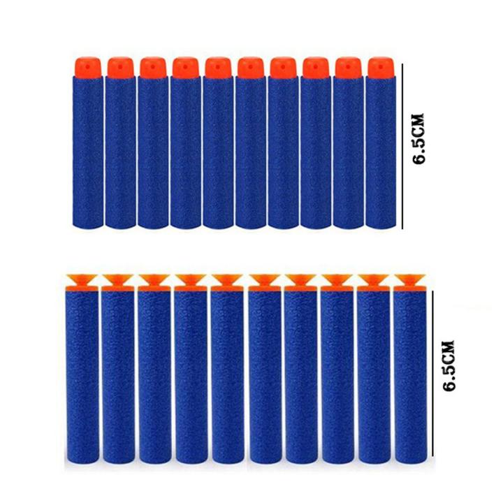Pack of 20  Blue Refill Darts - Suction Stick-on & Rubber Heads