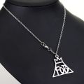 Rock Band Fall Out Boy Fob Rock Music Logo Necklace Music Jewelry Black Veil Brides Rock Music Bvb Logo Necklace. 