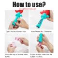 Bubble Blower Water Wand For Kids Plastic Electric Music Light Up Bubble Machine Lollipop Soft Look Bubble Machine Magical Bubble Maker Stick Toy Bubble sticks led - 1794. 