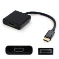 D Port To Hdmi Converter - DP Display Port Male To HDMI Female Cable Converter Adapter 1080P Resolution for Computer Laptop LED LCD Game Card. 