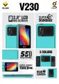 Villion V230 - 2.8 Inch Display - 2500mAH Battery - Dual Sim - Big Speaker - PTA APPROVED - Auto call recording - Wireless FM Radio - 1 Year brand warranty. 