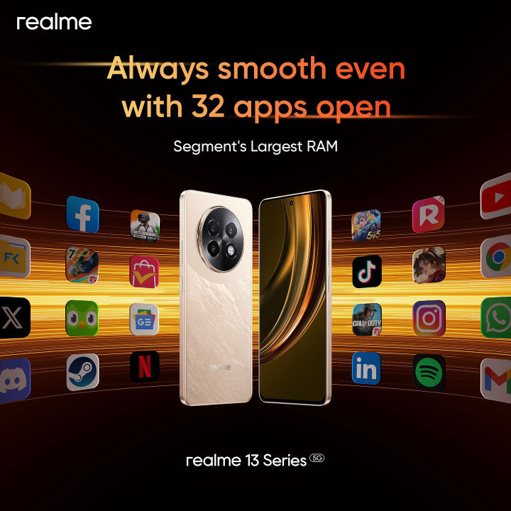 realme%2013+%205G%20%7C%2012GB%20RAM%20+%20256GB%20ROM%20%7C%20Get%20Free%20Gift%20Water%20Bottle%20-%20Image%207