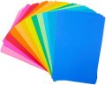 Pack Of 50 Multicolored Printing Paper A4 Size - Colored A4 Size Paper. 