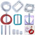 Tube Vase Flower Resin Mold Kit DIY Handmade Test Tube Pot Silicone Moulds Home Decoration Living Room Office Table Vase. 