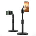 MOBILE STAND SMARTPHONE ROUND BASE L8 RETRACTABLE MULTIFACTIONAL MOBILE HOLDER STAND. 