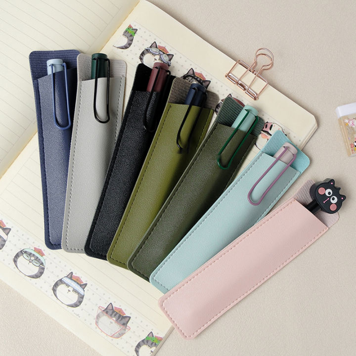 PU%20Leather%20Pen%20Protection%20Cover%20Pen%20Holder%20Soft%20Pencil%20Case%20Pen%20Pouch%20Pen%20Bag%20Stationery%20Office%20School%20Supplies%20Gift%20Hudduo%20-%20Image%203