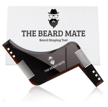 Beard Shaper & Beard Shaping Tool for Men, Beard Lineup Guide Template ...