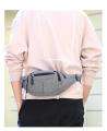 Crossbody Fanny Pack for Men Fashionable Fashion Waist Bag Purse, Belt Bag  Large Capacity Wear-resistant Hip Belt Cross body Business Messenger Bags.. 