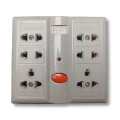 Universal Board 6 Switches Board Sockets Power Electric Board Extension Board 16A 250V 928 Bijli Wala Board Achi Quality Wala Board. 