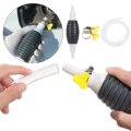 High Flow Siphon Hand Pump Portable Manual Car bike and boat Fuel Transfer Pump for Petrol Diesel Oil Liquid Water. 