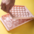 7GWO White Jelly Marble Jelly Mold Silicone Multi-purpose Ice Ball Grape Round Ice Cube Ice Box Ball Type. 