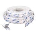 1M White Silicone Rubber Strip Self Adhesive Seal Gasket Thickness 1mm/2mm/3mm/5mm Width 10mm/15mm/20mm/30mm/40mm/50mm. 