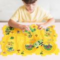 Puzzle Racer Car Track, Puzzle Racer Kids Car Track Set, Puzzle Track Car Play Set, Meet Gladness Puzzle Track, Puzzle Raceway Kids Car Track Set for Kids. 