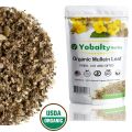 Mullein Leaf Organic, Mullein Tea 8 oz, Vegan Tea Loose Leaf, Dried Mullein Leaves, Mullein Detox Lungs Tea, 100% Natural Herbal Tea, Resealable Bag - Packaged In The USA, Yobalty Nutrition (8 Ounce). 