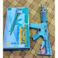 PUBG Style M16 Toy With Light And Sound, Musical And Light M16 Toy For Kids Boys,. 