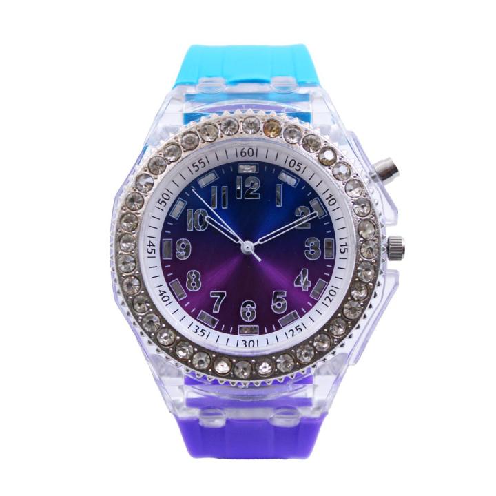 Geneva light up watch deals