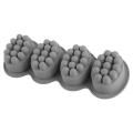 Silicone Soap Mold 3D Massage Bar Soap Mold Candy Making DIY Craft Supplies. 