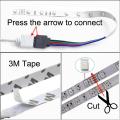 13.5ft 16 Colors Led Strip Color Changing Remote Control Light Rgb 5050 - Complete Kit With 12V Adapter. 