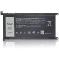 Laptop Battery 3  Cell  Inspiron 15 5578 7560 7570   TYPE -  WDX0R  3CRH3 T2JX4    - Black. 